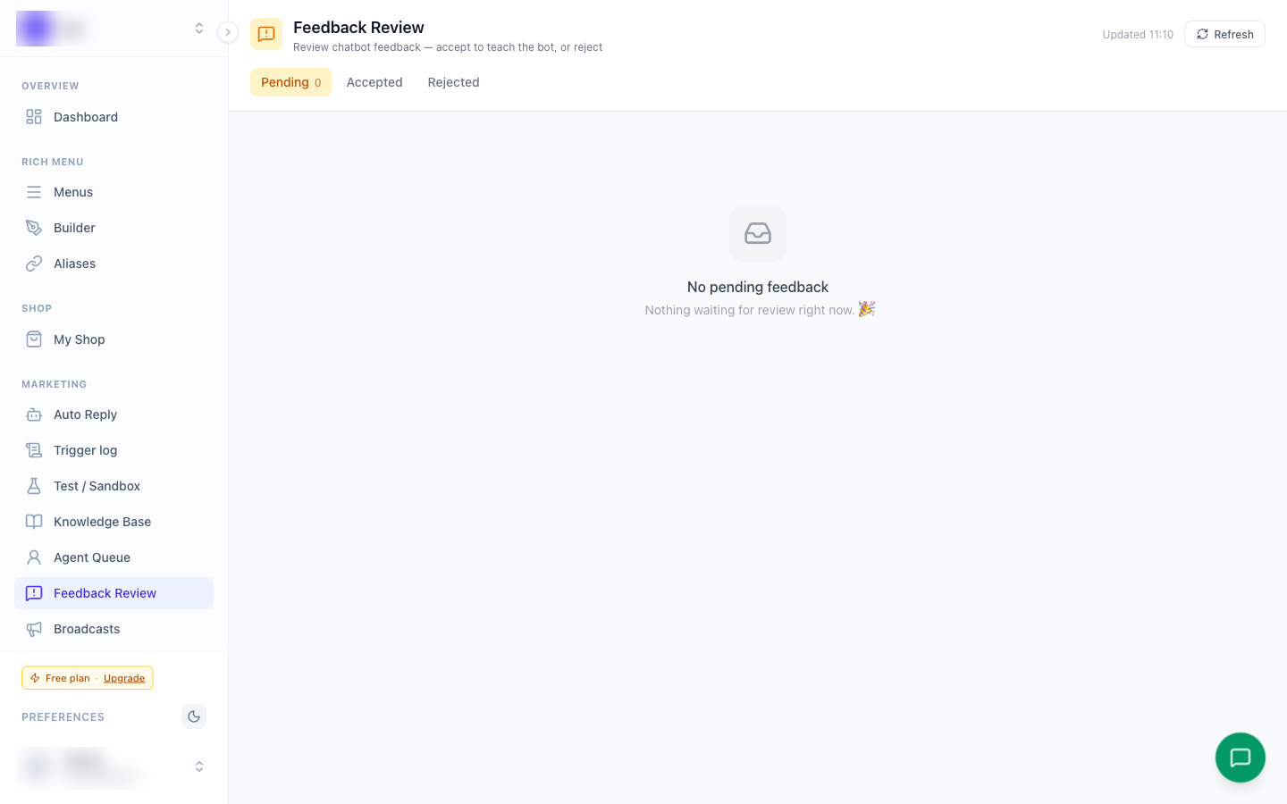 Feedback Review